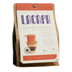 Cà Phê Xay - Signatures Phin Blend 85% Robusta 15% Arabica Ground Coffee (100G) - Lacaph