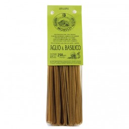 Pasta Aglio Basillico Linguine (250G) - Pasta Morelli