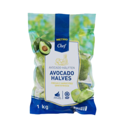 Bơ Cắt Đôi Đông Lạnh - Avocado Halves (1Kg) - Metro Chef