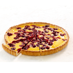 Bánh Tart Cherry - Tart Morello Cherry Flan Precut 10 Slices Frz (750G) - Boncolac