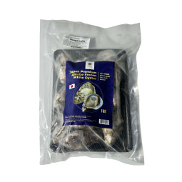 Hàu đông lạnh - Premium Amabe white oyster ~1kg- TA Nishimura