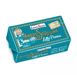 Bơ lạt đông lạnh -  Unsalted Lattepanna (250gr) - Latteria