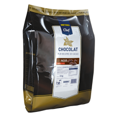 Socola - Dark Chocolate Couverture Buttons 64% (5Kg) - Metro Chef
