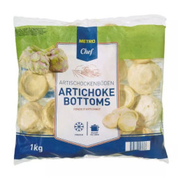 ARTICHOKE BOTTOMS FRZ (1KG) - METRO CHEF