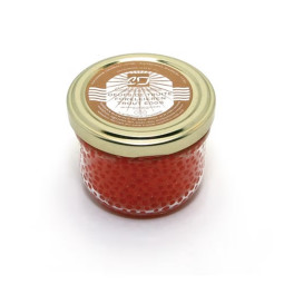 Trứng cá hồi chấm (Trout Eggs) muối - Caspian Tradition - Trout Eggs 100g