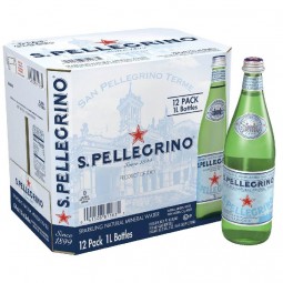 Nước khoáng có ga San Pellegrino 1l (Hộp 12 chai)