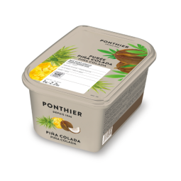 Ponthier - Thơm và dừa nghiền nhuyễn 10% đường (1kg)