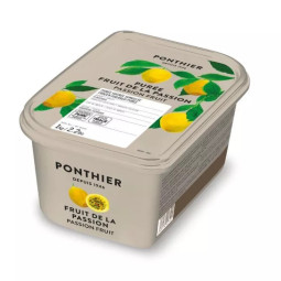 Ponthier - Quả chanh dây nghiền đông lạnh (1kg)