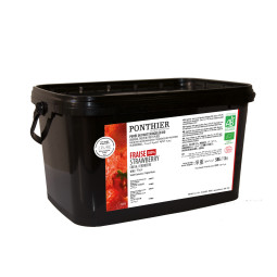 Ponthier - Frozen Puree Strawberry 10% sugar (5kg)