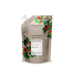 Nam việt quất nghiền nhuyễn - Ponthier - Chilled Pasteurised Sugared Puree Cranberry 1kg
